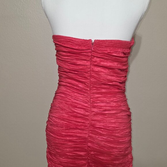 My Michelle Strapless Ruched Bodycon Dress – Size 11 - Picture 5 of 6